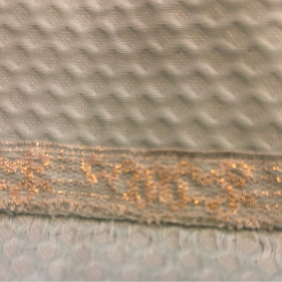 Lily Pulitzer Pearl Whisper Blue Gold Embroidered Shift Dress EUC Size 2 - Picture 7 of 12